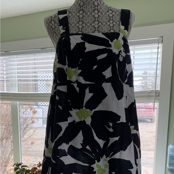 🌴 Cotton Karin Stevens Sundress Sz 14W - Picture 2 of 7